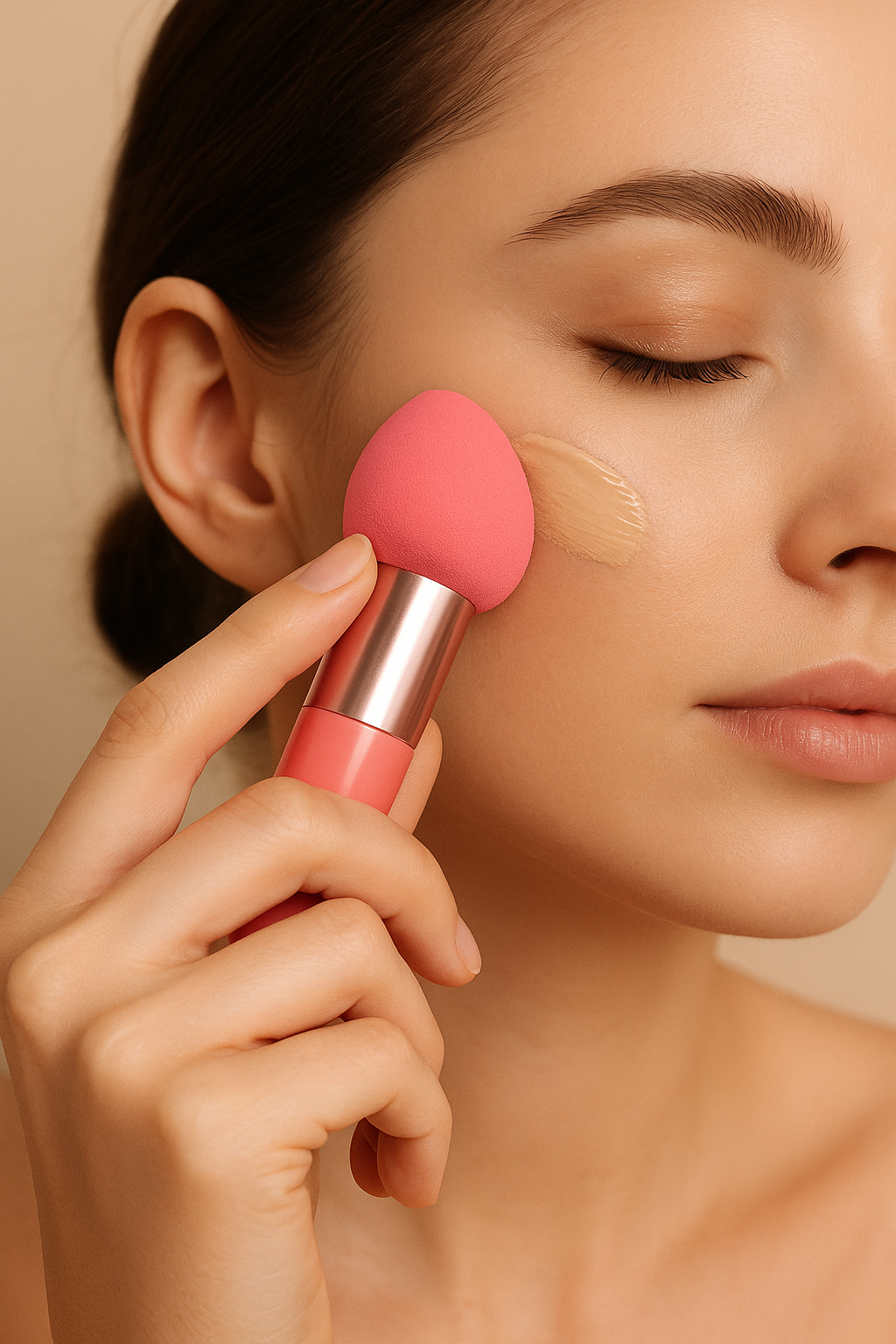 Aurora's makeup brush
